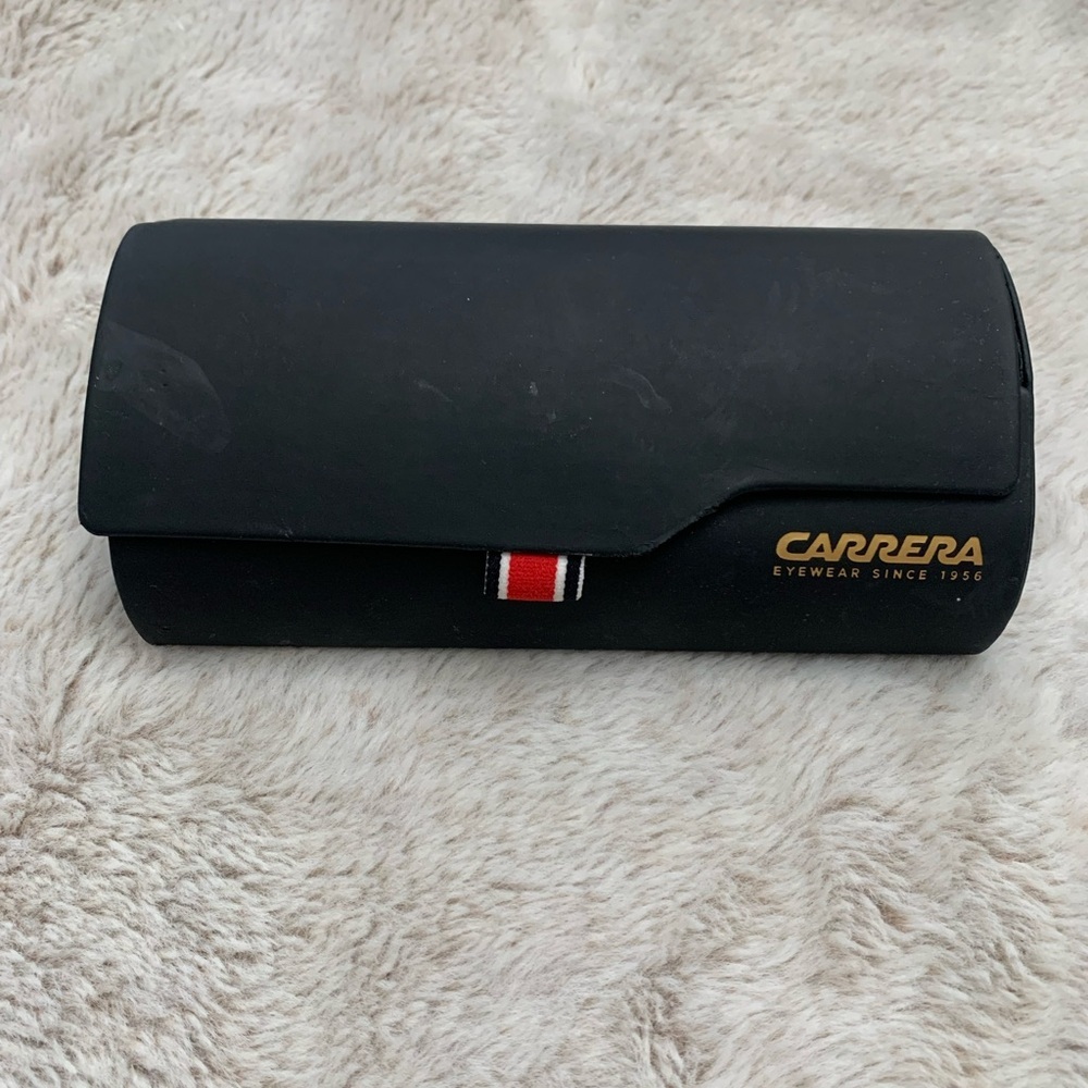 ❤Carrera Sunglasses Case Black Replacement Authentic